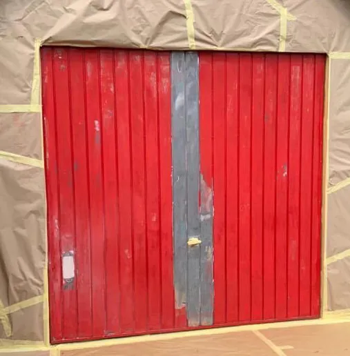 Before Garage Door Painting Pavenham - Image 2