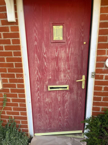 Before Door Painting