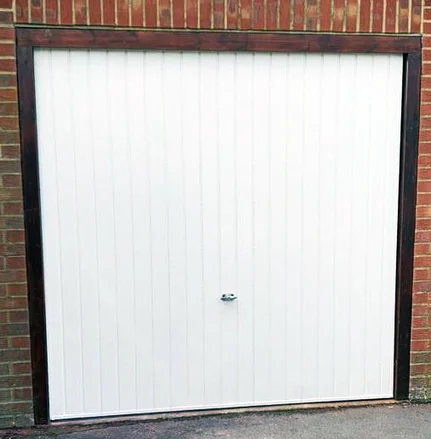 After Garage Door Painting