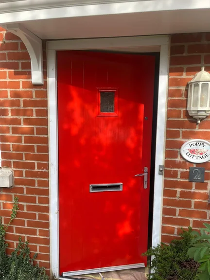 After Door Painting