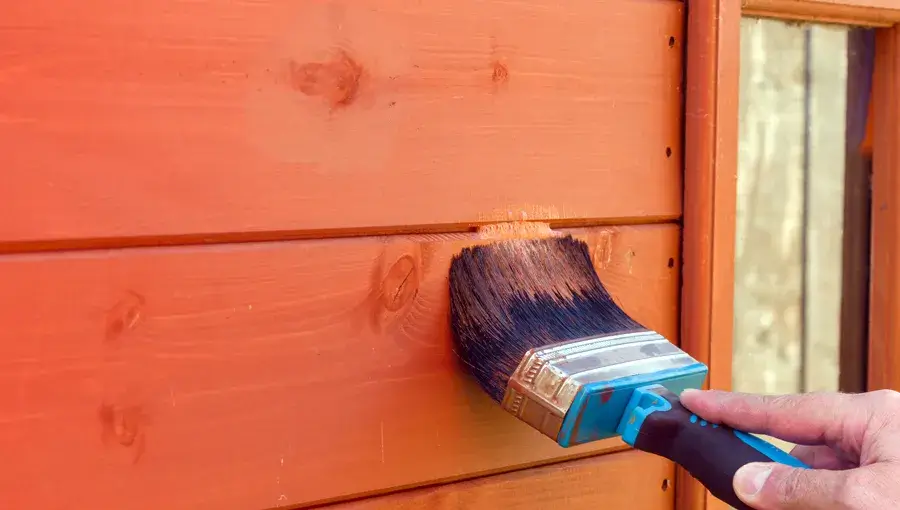 Fence Painting in Pavenham